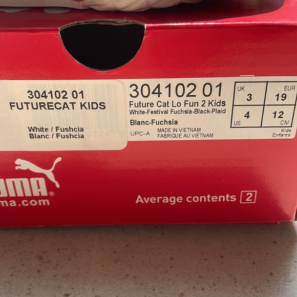 PUMA Toddler walking shoe Size4 Eur19 - Picture 3 of 5